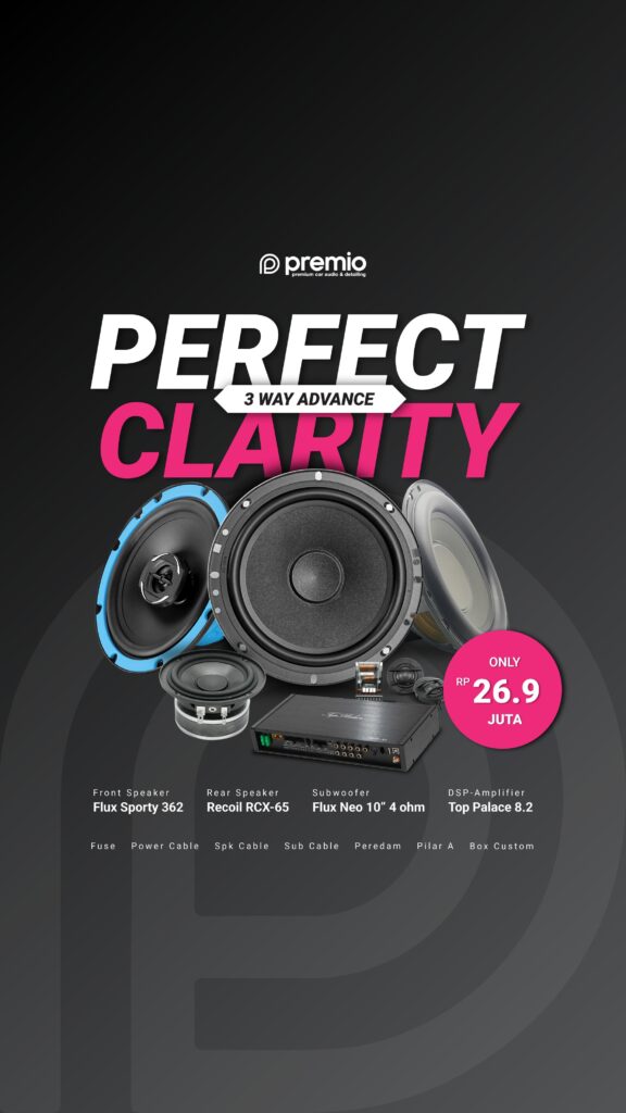 Perfect 3way advance Clarity